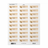 Bakkerije-brood Retouradres label (Full Sheet)