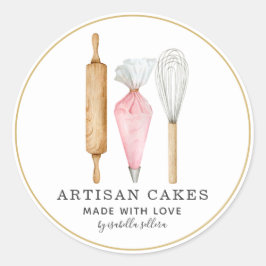 Bakkerijgebak Etiket banketbakkerswaren