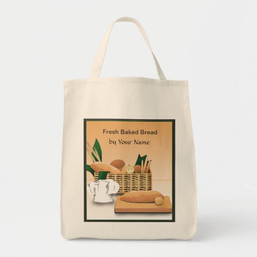 Bakkerijgebakje Canvas tas (Voorkant)