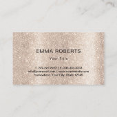 Bakkerijknollen Moderne gouden gebak Visitekaartje (Achterkant)