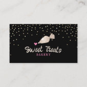 Bakkerijknollen Moderne gouden gebak Visitekaartje (Voorkant)
