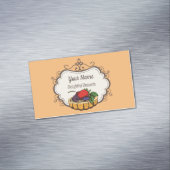  bakkerijkoek magnetisch visitekaartje (Voorbeeld)