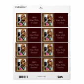Bakkerijlabel Etiket (Full Sheet)