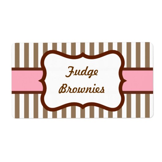 bakkerijlabels Gepersonaliseerd Etiket (Voorkant)