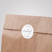 Bakkerijproducten Ronde Sticker