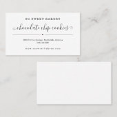 Bakkerijproducten Visitekaartje (Voorkant / Achterkant)