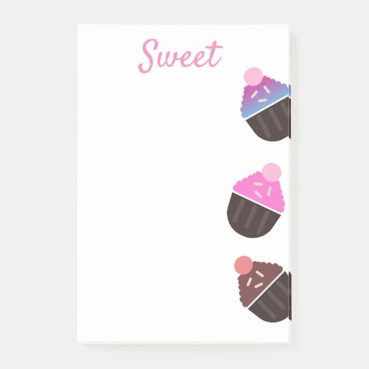 Bakkerijsnoeren zoete vriesartikelen post-it® notes (Voorkant)