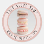 bakkerijverpakkings-Sticker Ronde Sticker (Voorkant)