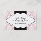 Bakkerroze Visitekaartjes (Achterkant)