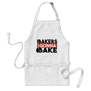 Bakkers Gaan Bakken Leuk Kookgeschenk Standaard Schort
