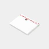 Bakkers met touwtjespringen post-it® notes (Schuin)