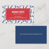 Bakkerskaart voor Visitekaartje (Voorkant / Achterkant)