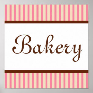  bakkerskunst afdrukken poster