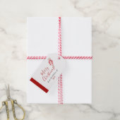 Bakkervakantie met feestdagen - Labels Cadeaulabel (Met Touw)