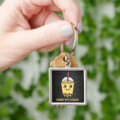 Bakketballen (Bubble Tea) Sleutelhanger (Hand)