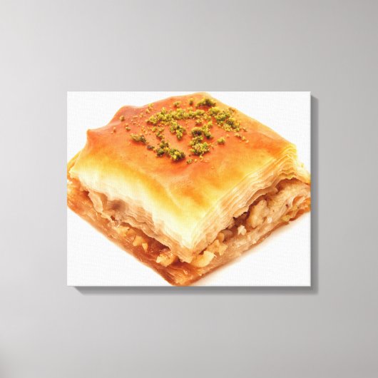Baklava Canvas Afdruk (Voorkant)