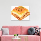 Baklava Canvas Afdruk (Insitu (Woonkamer))