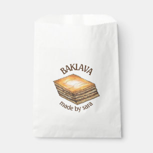 Baklava Dessert Pastry Griekse voedselbakkerij gem Bedankzakje