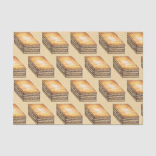 Baklava Sweet Filo Honey Dessert Pastry Greek Food Tissuepapier