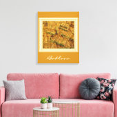 Baklava verpakt Canvas Print (Insitu (Woonkamer))