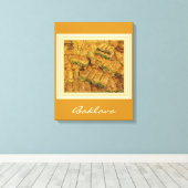 Baklava verpakt Canvas Print (Insitu (Houten vloer))