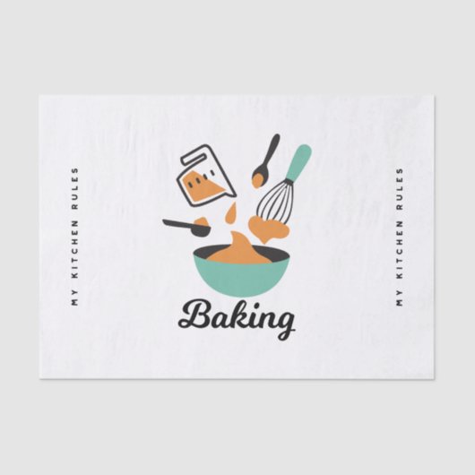 Bakontwerp voor bakkerijen tissuepapier (Voorkant)