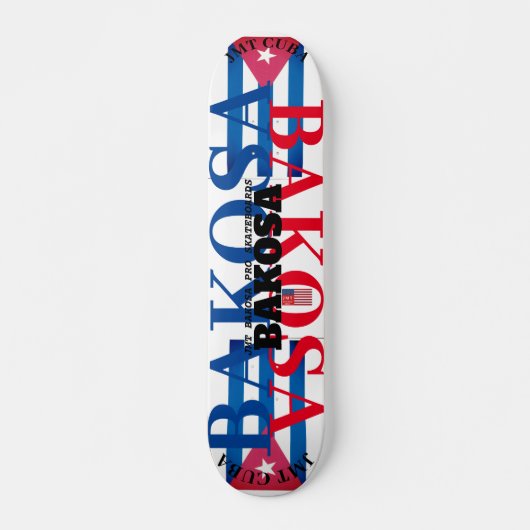 BAKOSA JMT CUBA 7 3/4" Skateboard Deck (Devant)
