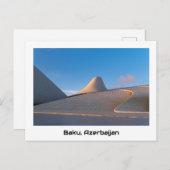 Bakou, Azerbaïdjan carte postale souvenir (Devant / Derrière)