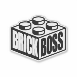 Baksteen Baas Sticker