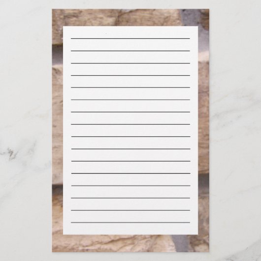 Baksteen Briefpapier (Voorkant)