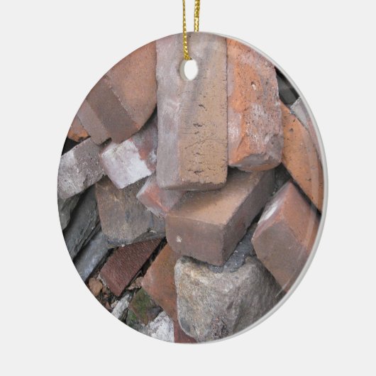 Baksteen Keramisch Ornament (Links)