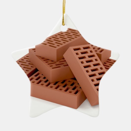 Baksteen Keramisch Ornament (Voorkant)