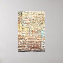 Baksteen Kunst Canvas