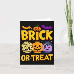 Baksteen of trakteer Halloween Master Builder Bloc Kaart