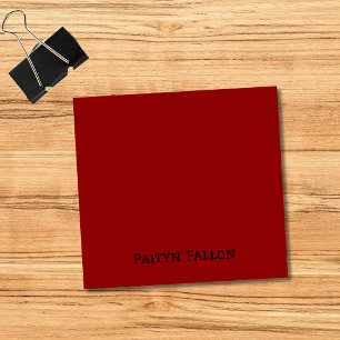 Baksteen Rood Professioneel Minimalistisch Zwart S Post-it® Notes