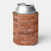 baksteenwand blikjeskoeler (Blikje Achterkant)
