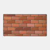 baksteenwand bureaumat (Voorkant)