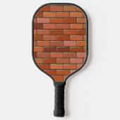 baksteenwand pickleball paddle (Achterkant)