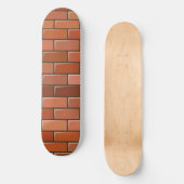 baksteenwand skateboard (Voorkant)