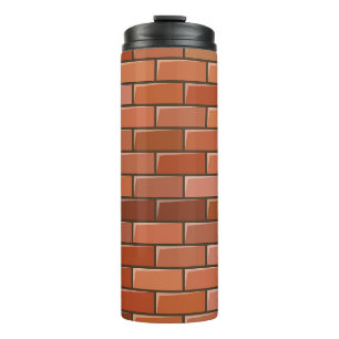 baksteenwand thermosbeker