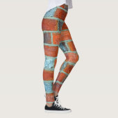 Bakstenen Abstract Leggings (Rechts)