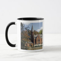 Bakstenen kerk op Minnewater