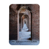 Bakstenen loopbrugbogen, Fort Jefferson, Dry Tortu Magneet (Verticaal)