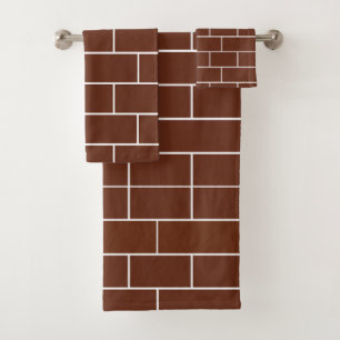 Bakstenen Muur Bad Handdoek