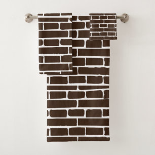 Bakstenen Muur Bad Handdoek