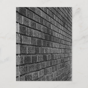 Bakstenen Muur Briefkaart