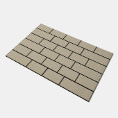 Bakstenen Muur Deurmat (Schuin)
