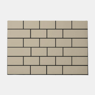 Bakstenen Muur Deurmat