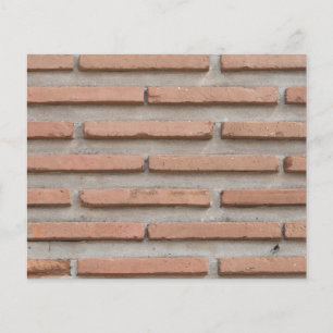 Bakstenen muur flyer