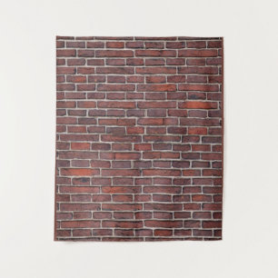 Bakstenen Muur Foto Achtergrond voor Invloedrijke Wandkleed